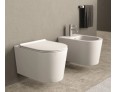 set wc závěsné + bidet Alice Ceramica Form Square, bílé